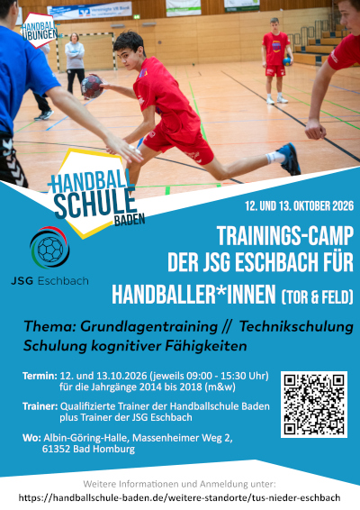 Ferien-Camp JSG Eschbach Oktober 2026