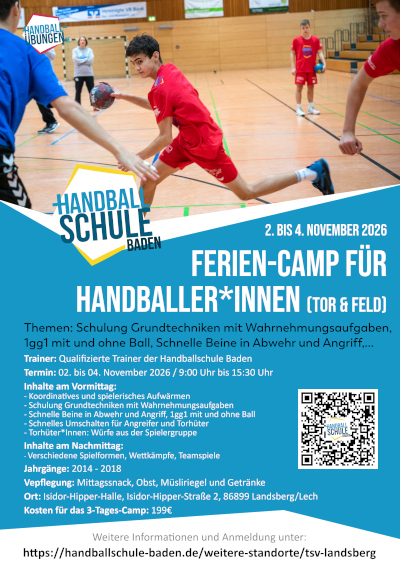 Ferien-Camp Landsberg Herbst 2026